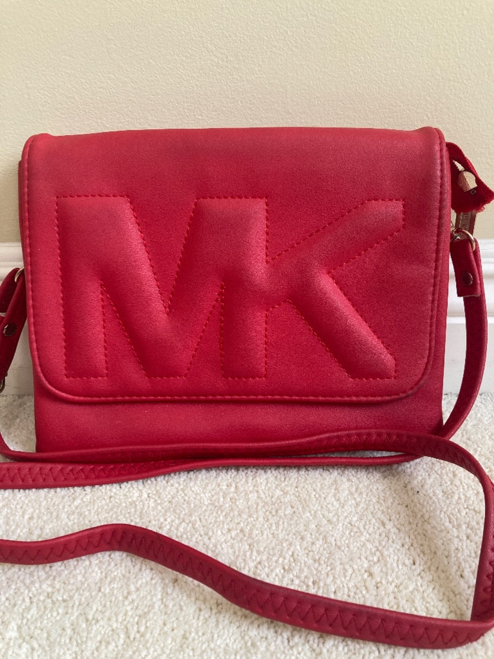 Michael Kors Red Shoulder Bag